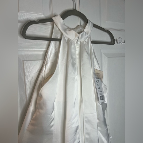 Untamed Petals Dalia Wedding Party Dress with Feathered Bottom - Picture 11 of 14